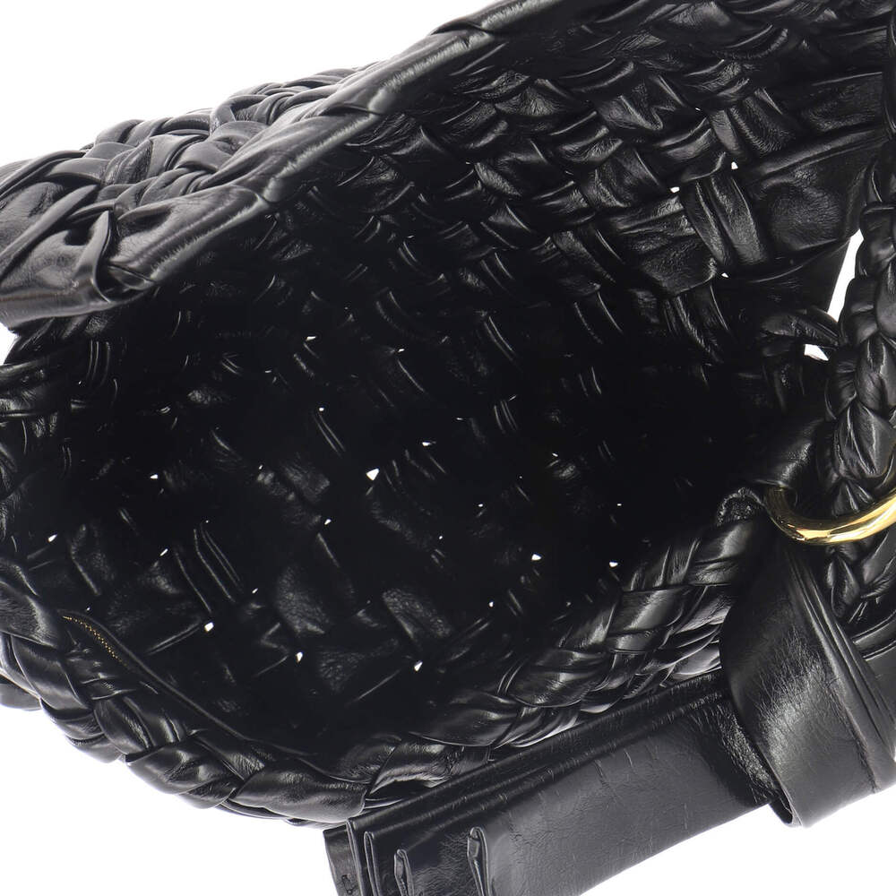 Bottega Veneta Kalimero Citta Shoulder Bag Intrecciato Plisse Leather - Picture 5 of 5